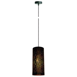 Φωτιστικό Οροφής Φ13x30 Black VK/03118PE/B VKLed Μέταλλο