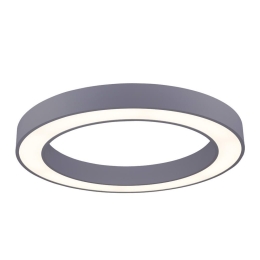 Φωτιστικό Οροφής - Πλαφονιέρα Led Φ80 Anthracite VK/04243CE/AN/W/80 VKLed Αλουμίνιο