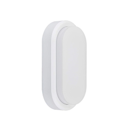 Φωτιστικό Τοίχου Οβάλ Led White VK/02071/W/D VKLed