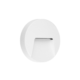 Φωτιστικό Τοίχου-Απλίκα Led White d135x32mm VK/02144/W/W VKLed