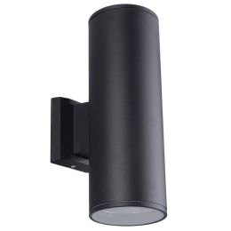 Φωτιστικό Τοίχου D108x300mm Black  VK/01059/B VKLed