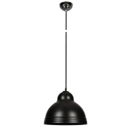 Φωτιστικό Οροφής Black Φ30x23cm VK/04056/B VKLed Μέταλλο