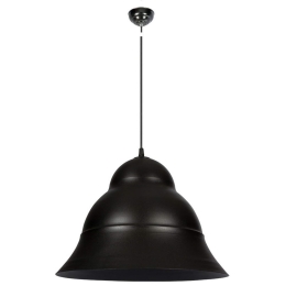 Φωτιστικό Οροφής Black Φ40x28.5cm VK/04058/B VKLed Μέταλλο