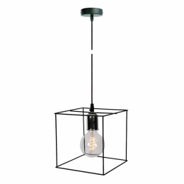 Φωτιστικό Οροφής 20x20cm Black  VK/0307/B VKLed Μέταλλο