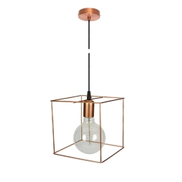 Φωτιστικό Οροφής 20x20cm Copper  VK/0307/COP VKLed Μέταλλο