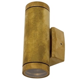 Φωτιστικό Τοίχου - Απλίκα D60x180mm Brass  VK/01046/NB VKLed