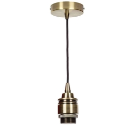 Φωτιστικό Οροφής VK/03050/ABS 5,6x8cm 1xΕ27 60W Gold VKLed