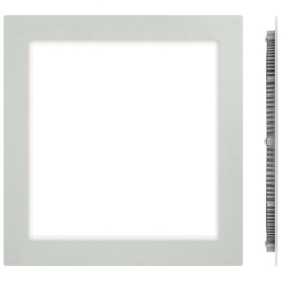 Panel Led Χωνευτό VK/04080/G/W 22,5x22,5x1,5cm Led 1440Lm 18w 3000k Grey VKLed Τετράγωνο