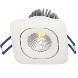 Σποτ Χωνευτό VK/04125/W/C 8,2x8,2cm Led 730Lm 10W 4000K White VKLed Στρόγγυλο