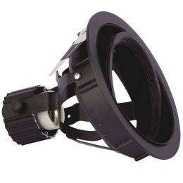 Σποτ Χωνευτό VK/03017/B Φ16x15cm 1xE27 50W Black VKLed Στρόγγυλο