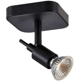 Σποτ Οροφής VK/03078CE/B 10x14,1cm 1xGU10 35W Black VKLed