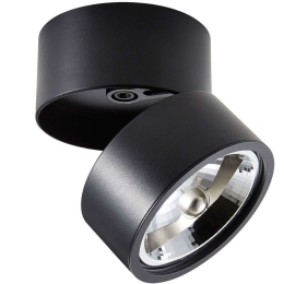 Σποτ Οροφής VK/03097CE/B 11,9x18,5cm 1xGU10 50W Black VKLed