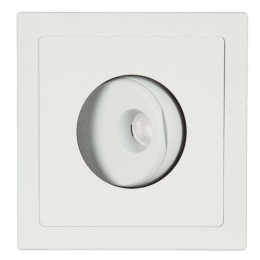 Σποτ Xωνευτό VK/04178WA/W/W 8,5x8,5cm Led 120Lm 2W 3000K White VKLed