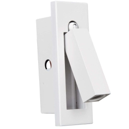 Φωτιστικό Τοίχου VK/04151/WA/W/W 15,5x5cm Led 110Lm 3W 3000K White VKLed