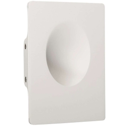 Φωτιστικό Τοίχου Χωνευτό VK/09026 12x18x5,5cm Led 1W 3000K White VKLed