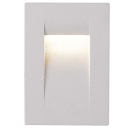 Φωτιστικό Τοίχου VK/02110/W/W 7,5x10,7cm Led 99Lm 3,6W 3000K IP65 White VKLed
