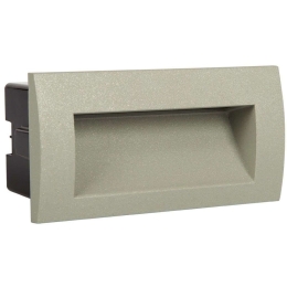Φωτιστικό Τοίχου VK/04139/G/W 14x7,1cm Led 325Lm 2,8W 3000K IP54 Grey VKLed