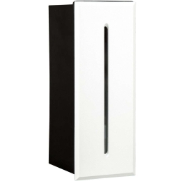 Φωτιστικό Τοίχου VK/02055/W/W 6,6x17,1cm Led 35Lm 3W 3000K IP54 White VKLed