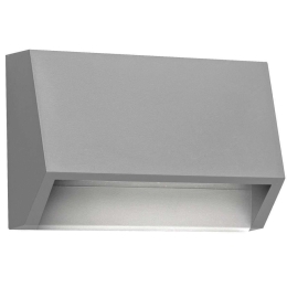 Φωτιστικό Τοίχου VK/02018/G/D 16x7x3,3cm Led 320Lm 3W 6000K IP65 Grey VKLed