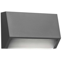 Φωτιστικό Τοίχου VK/02018/AN/D 16x7x3,3cm Led 320Lm 3W 6000K IP65 Anthracite VKLed