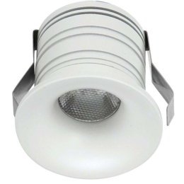 Σποτ Χωνευτό VK/04222/W/W Φ4,2cm Led 241Lm 2W 3000K White VKLed Στρόγγυλο
