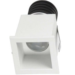 Σποτ Χωνευτό VK/04219/W/W 4,2x4,2cm Led 150Lm 3W 3000K White VKLed Τετράγωνο
