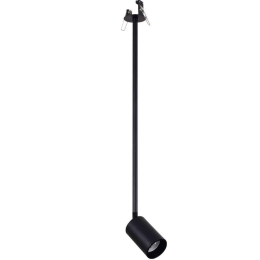 Φωτιστικό Οροφής VK/03190/B/70 85cm 1xGU10 13W Black VKLed
