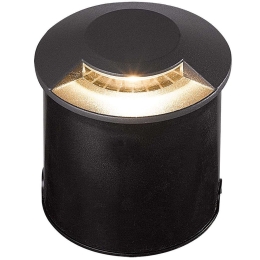 Φωτιστικό Δαπέδου Χωνευτό VK/02129/AN/1/W Φ12,5x14cm Led 92Lm 9W 3000K IP67 Anthracite VKLed