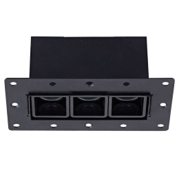 Σποτ Οροφής Χωνευτό VK/04266TR/B/3/C 13x7cm Led 535Lm 4W 4000K Black VKLed