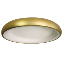 Πλαφονιέρα Οροφής VK/04416CE/GD/W/46 Φ46,5cm Led 2240Lm 32W 3000K Gold VKLed