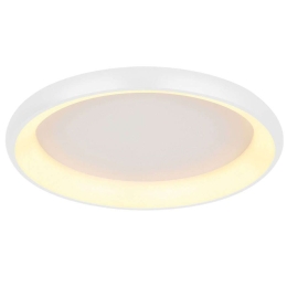 Πλαφονιέρα Οροφής VK/04416CE/W/W/61 Φ61,5cm Led 3500Lm 50W 3000K White VKLed