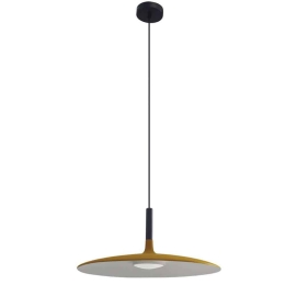 Φωτιστικό Οροφής VK/04413PE/GD/W/25 Φ25cm Led 560Lm 8W 3000K Gold VKLed
