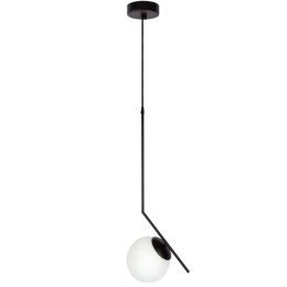 Φωτιστικό Οροφής VK/03226/PE/B Φ15cm 1xE27 42W Black VKLed