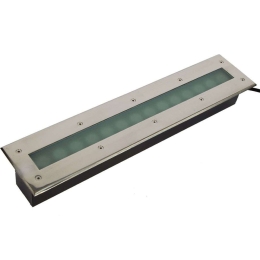 Προβολέας-WallWasher Χωνευτός VK/02015R/W/50 50x11x6,5cm Led 1060Lm 12W 3000K IP67 Grey VKLed