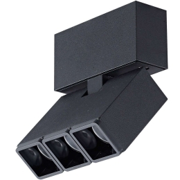 Φωτιστικό Οροφής - Σποτ VK/04303/B/W 9,1x11cm Led 535Lm 4W 3000K Black VKLed