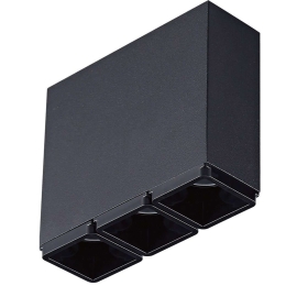 Φωτιστικό Οροφής - Σποτ VK/04301/B/W 9,5x3x8cm Led 535Lm 4W 3000K Black VKLed