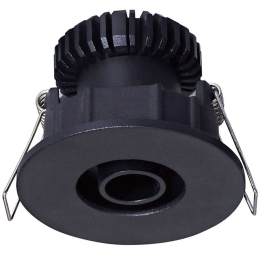 Σποτ Χωνευτό VK/04340/B/W Φ6,8cm Led 128Lm 3W 3000K Black VKLed Στρόγγυλο