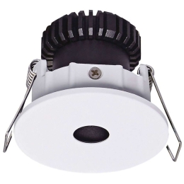 Σποτ Χωνευτό VK/04339/W/C Φ6,8cm Led 130Lm 3W 4000K White VKLed Στρόγγυλο