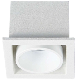 Σποτ Χωνευτό VK/04299/W/C 5,6x5,6x4,5cm Led 551Lm 5W 4000K White VKLed Τετράγωνο