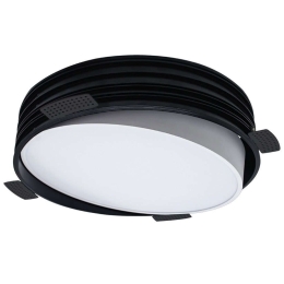 Σποτ Χωνευτό VK/04348/W/C/55 Φ48,6x8,8cm Led 3250Lm 40W 4000K White VKLed Στρόγγυλο