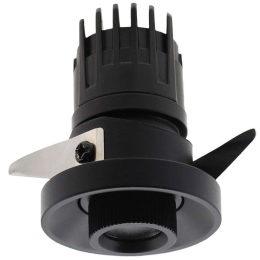 Σποτ Χωνευτό VK/04264/B/C Φ4,3x5cm Led 30-32Lm 3W 4000K Black VKLed Στρόγγυλο