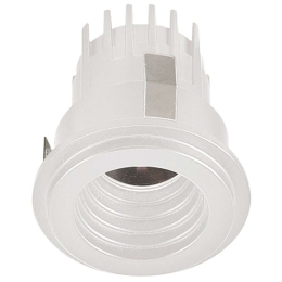 Σποτ Χωνευτό VK/04263/W/C Φ4,1x4cm Led 140Lm 3W 4000K White VKLed Στρόγγυλο
