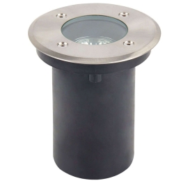 Σποτ Χωνευτό VK/01096/MC Φ10,8x12,2cm 1xGU10 28W GU10 IP67 Nickel VKLed Στρόγγυλο