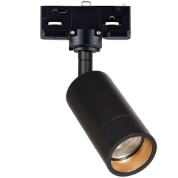 Σποτ Ράγας VK/03198TR/B 21cm 1xGU10 35W Black VKLed