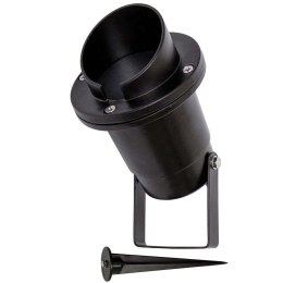 Φωτιστικό Σποτ Κήπου VK/01039S/B Φ9,7x16,5cm 1xGU10 35W IP65 Black VKLed