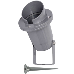 Φωτιστικό Σποτ Κήπου VK/01039S/G Φ9,7x16,5cm 1xGU10 35W IP65 Grey VKLed