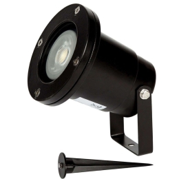 Φωτιστικό Σποτ Κήπου VK/01039/B Φ9,7x13,9cm 1xGU10 35W IP65 Black VKLed