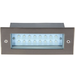Φωτιστικό Τοίχου VK/02013/MC/W 17x6,8cm Led 90Lm 1,6W 3000K IP54 Nickel VKLed