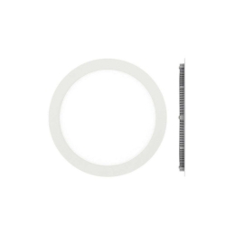 Πάνελ Led Χωνευτό Στρογγυλό VK/04049/W/D Φ20cm 15W 6000K White VKLed Στρόγγυλο