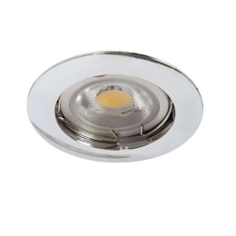Σποτ Χωνευτό VK/03009/C 35W Chrome VKLed Στρόγγυλο